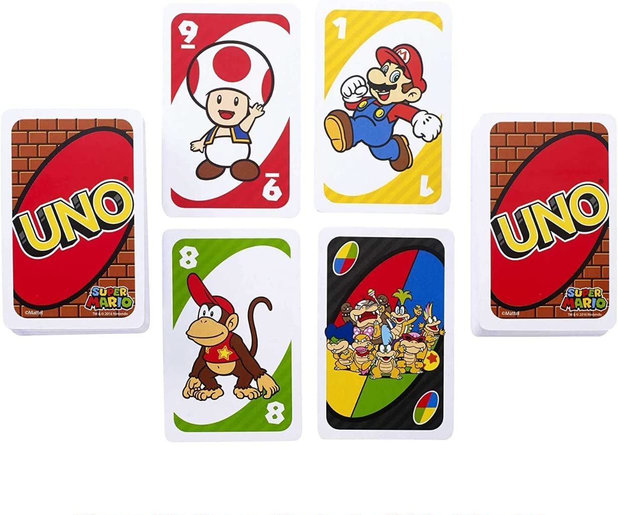 Idea Regalo Carte UNO a Tema Super Mario Bros