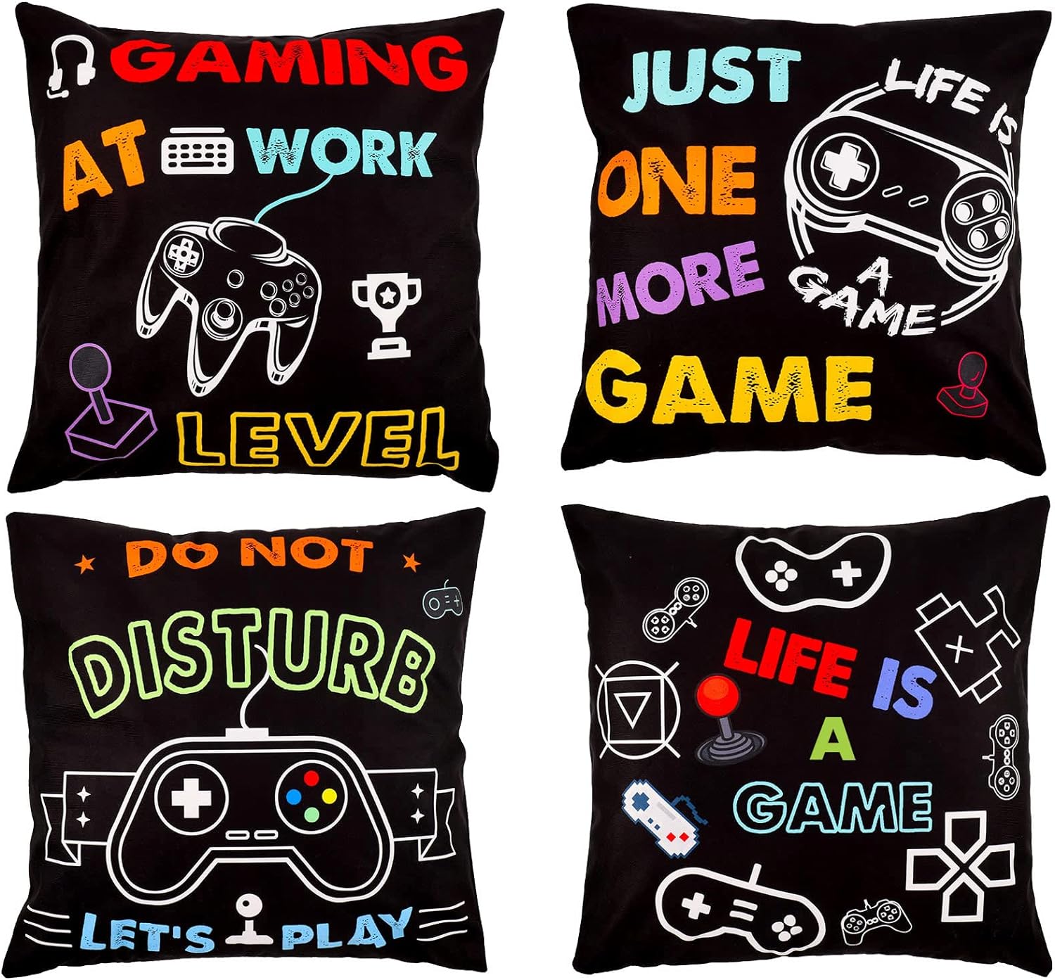 Idea Regalo Federe per Cuscino per Gamers