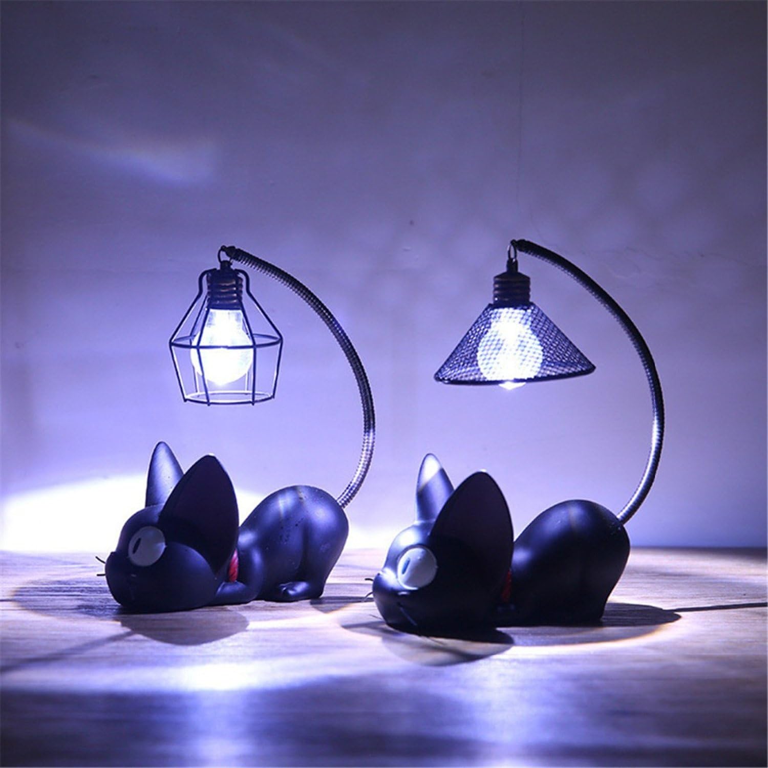 Idea Regalo Lampada a Forma di Gatto Cartoon
