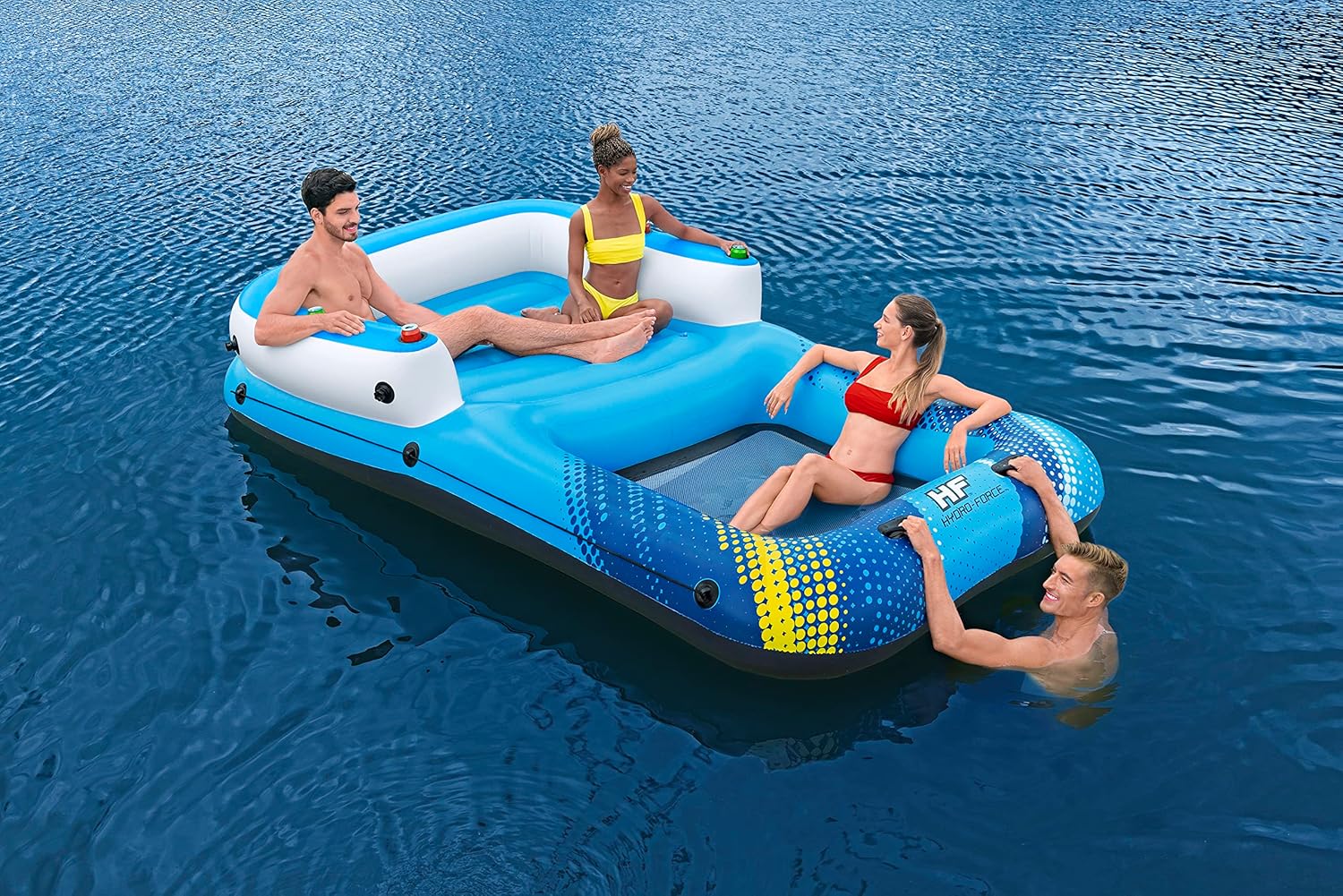 Idea Regalo Isola Gonfiabile Gigante Bestway Per il Mare