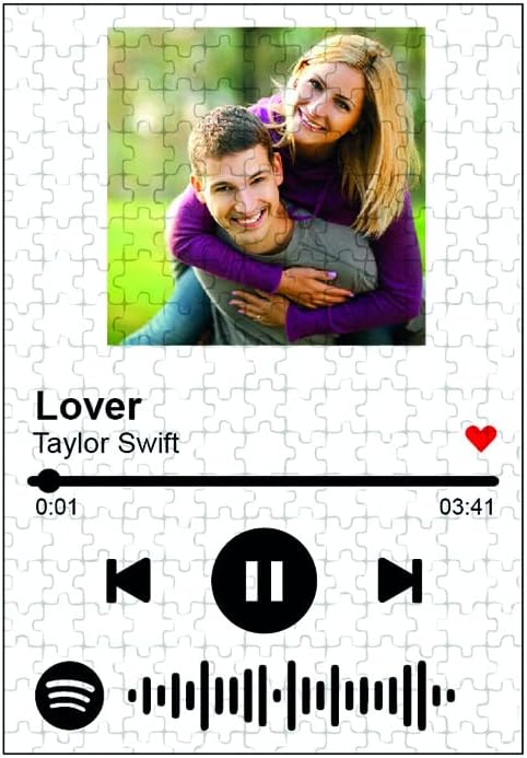 Idea Regalo Puzzle Personalizzato Spotify Code